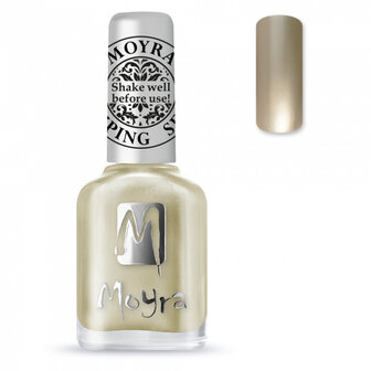 Moyra stamping nail polish SP09 Gold