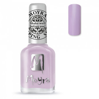 Moyra stamping nail polish SP16 Light Violet