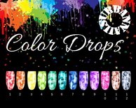 Color Drops set van 6