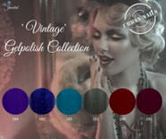 Be Jeweled Gel Polish "Vintage" Collection