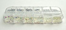GLASSY PEARL RHINESTONES