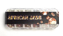 AFRICAN JADE RHINESTONES
