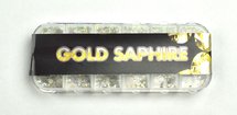 GOLD SAPPHIRE RHINESTONES