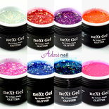 NEXT GEL GLITTER SET 8x15ML