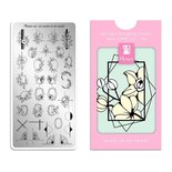 Moyra mini Stamping Plate 124 Shape of my heart