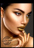 Poster A5: Golden Lady 