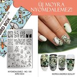 Moyra Stamping Plate 100 Bird Box