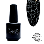 Crackle Nail Polish 02 zwart