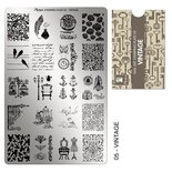 Moyra Stamping Plate 05 - Vintage
