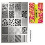 Moyra Stamping Plate 08 - Geometry
