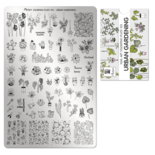 Moyra Stamping Plate 105 - Urban Gardening
