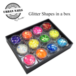 Glitter Shapes in a box