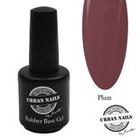Rubber base gel Plum 15ml