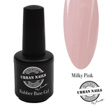 Rubber base gel Milky Pink 15ml