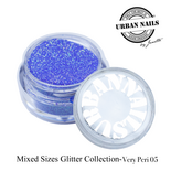 Mixed Sizes Glitter Collection Very Peri