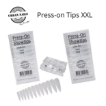 Press-on/showtips 420 Coffin CLEAR XXL