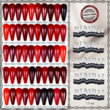 Fifty Shades of Red Gelpolish | 9+1 gratis