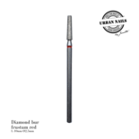 Diamond bur "frustum" red, L-10,0 mm, Ø2,5 mm