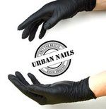 Urban Nails Nitril Handschoenen Black S